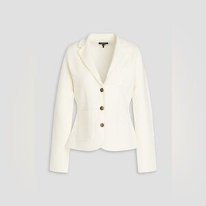 Rag & Bone Alex Merino Wool-Blend Blazer in Off-White Size XXS NWOT